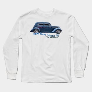 1936 Ford Model 68 Deluxe Tudor Slantback Sedan Long Sleeve T-Shirt